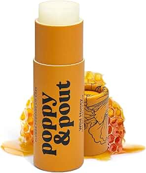 Amazon.com : Poppy & Pout Island Coconut Jumbo Lip Balm | All Natural Lip Balms & Moisturizers | ... | Amazon (US)