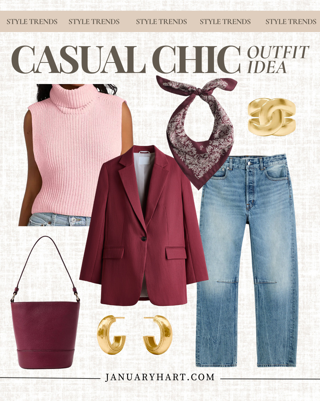  

The February Lookbook 💕

spring transition outfits, pink Valentine’s Day, galentine's day outfits, spring outfit ideas, spring break, teacher outfits, spring outfits with denim jeans, Merlot blazer, pink sleeveless sweater

 #LTKValentine #LTKgrwm #LTKootd

 

#LTKValentine #LTKgrwm #LTKootd