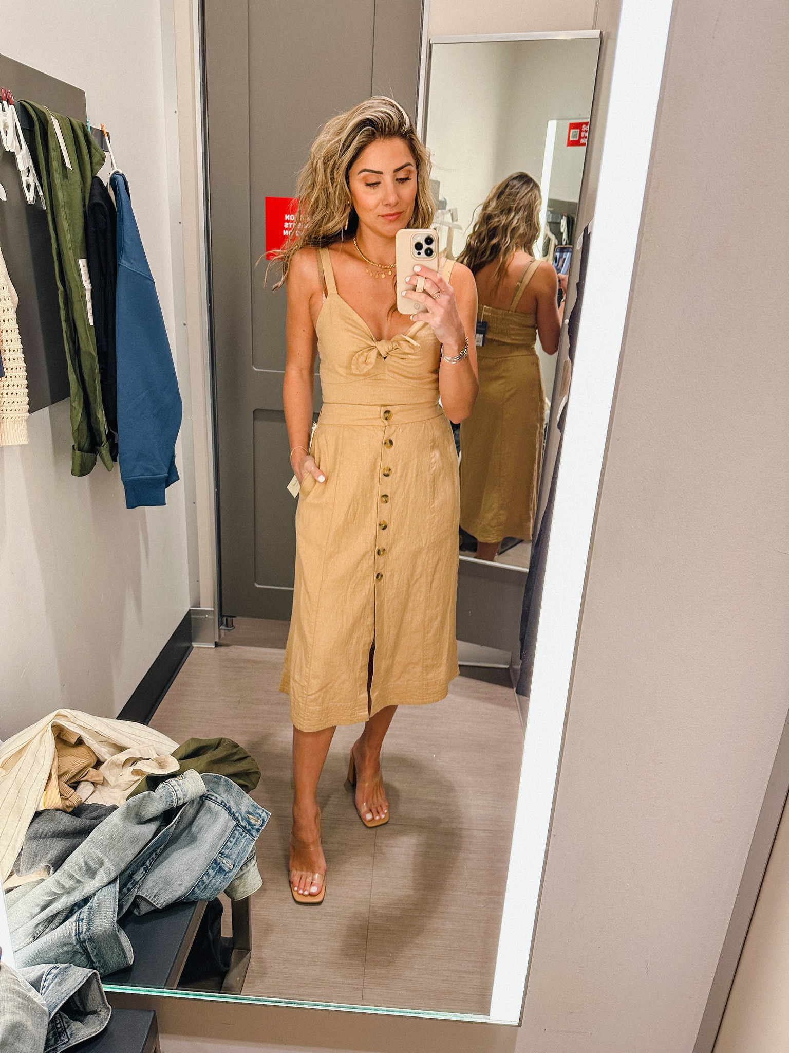 Mini in store target try on!! 