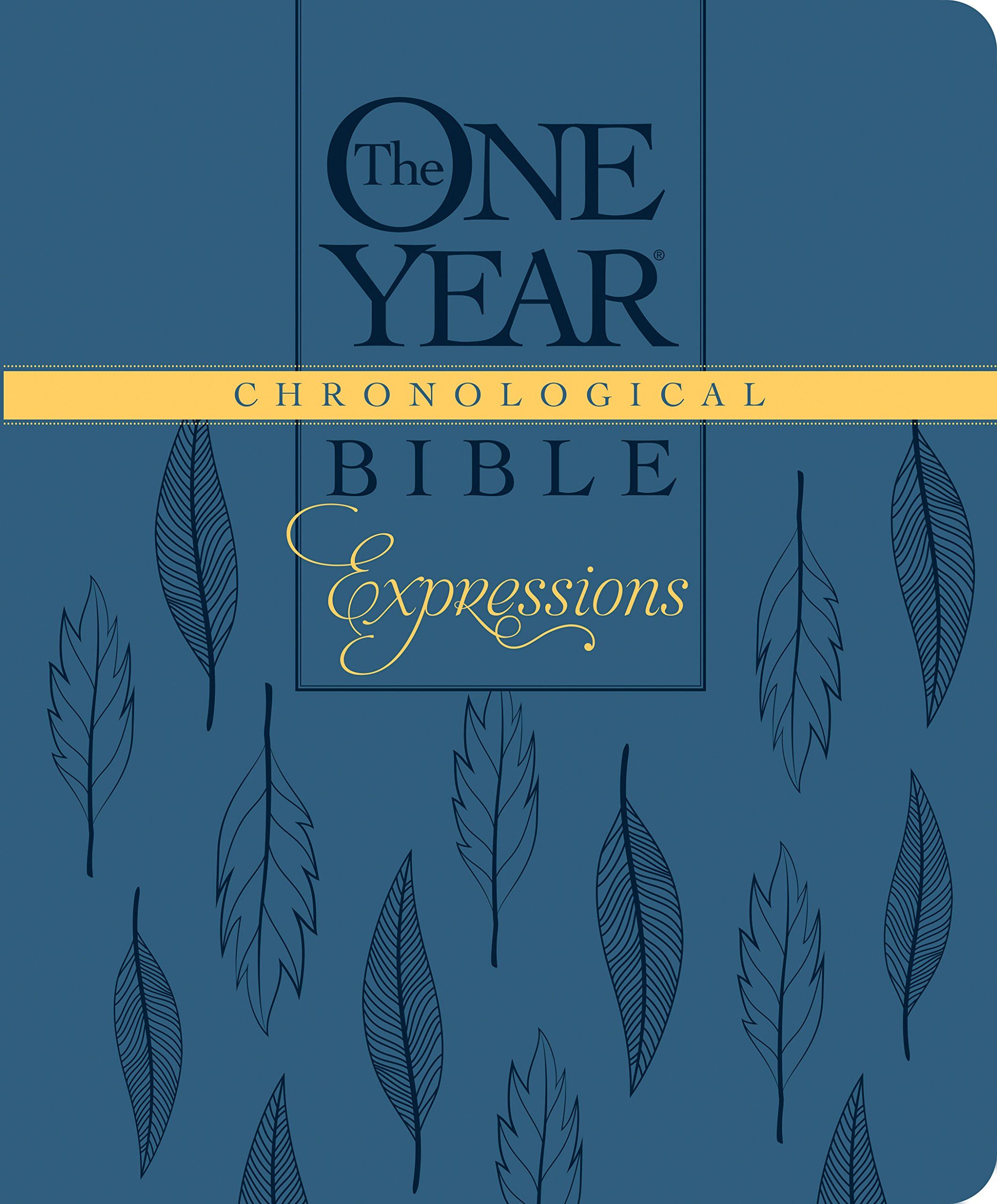 The One Year Chronological Bible Expressions, Deluxe (Hardcover, Blue)



Hardcover – October 4... | Amazon (US)