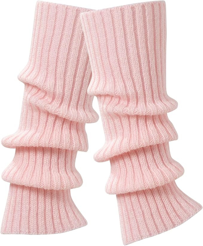 Intgoodluckycc Leg Warmers for Women, Cute Knit Leg Warmer Socks for Dance | Amazon (US)