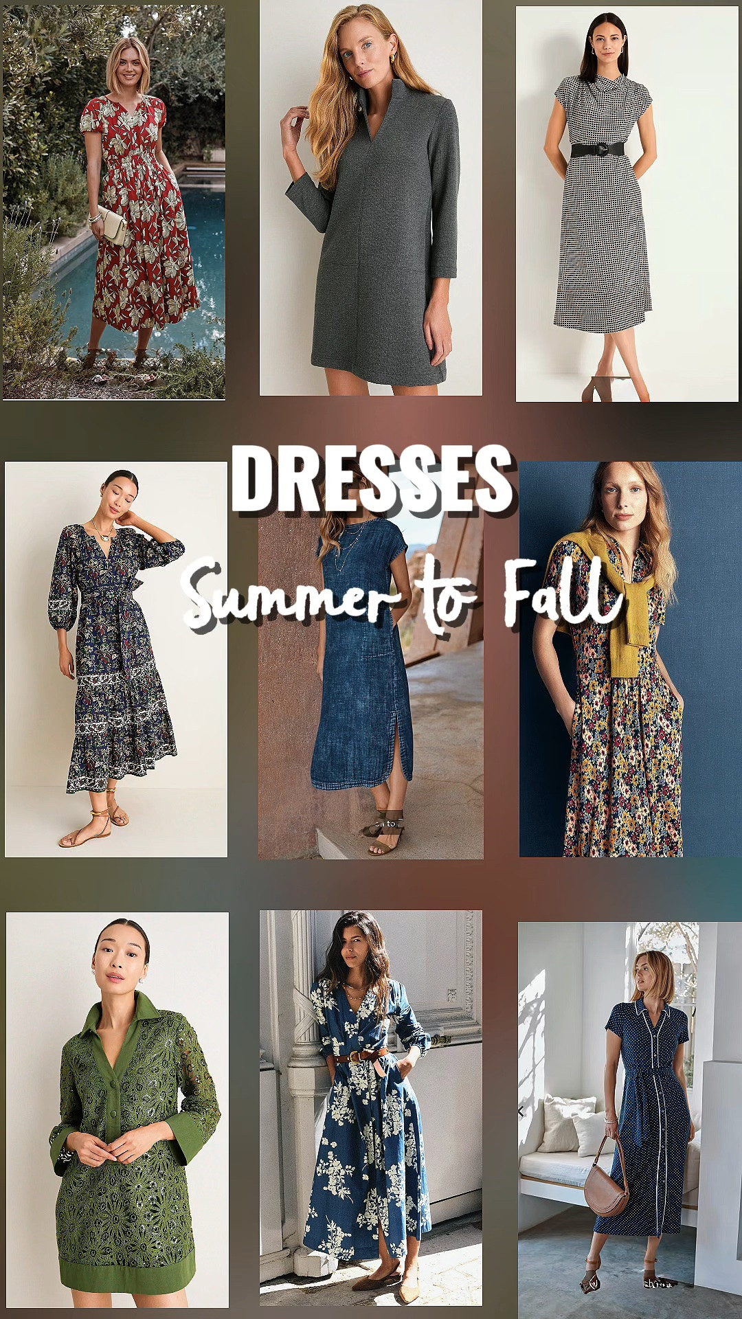 Are you looking for dresses that will take you from late summer through autumn? 🍂 

These finds are for you! Wear them now with sandals. Wear them in October with a cardigan or blazer, tights and booties! Fall Dresses. Late Summer Dresses.

#LTKOver40 #LTKSeasonal #LTKWorkwear