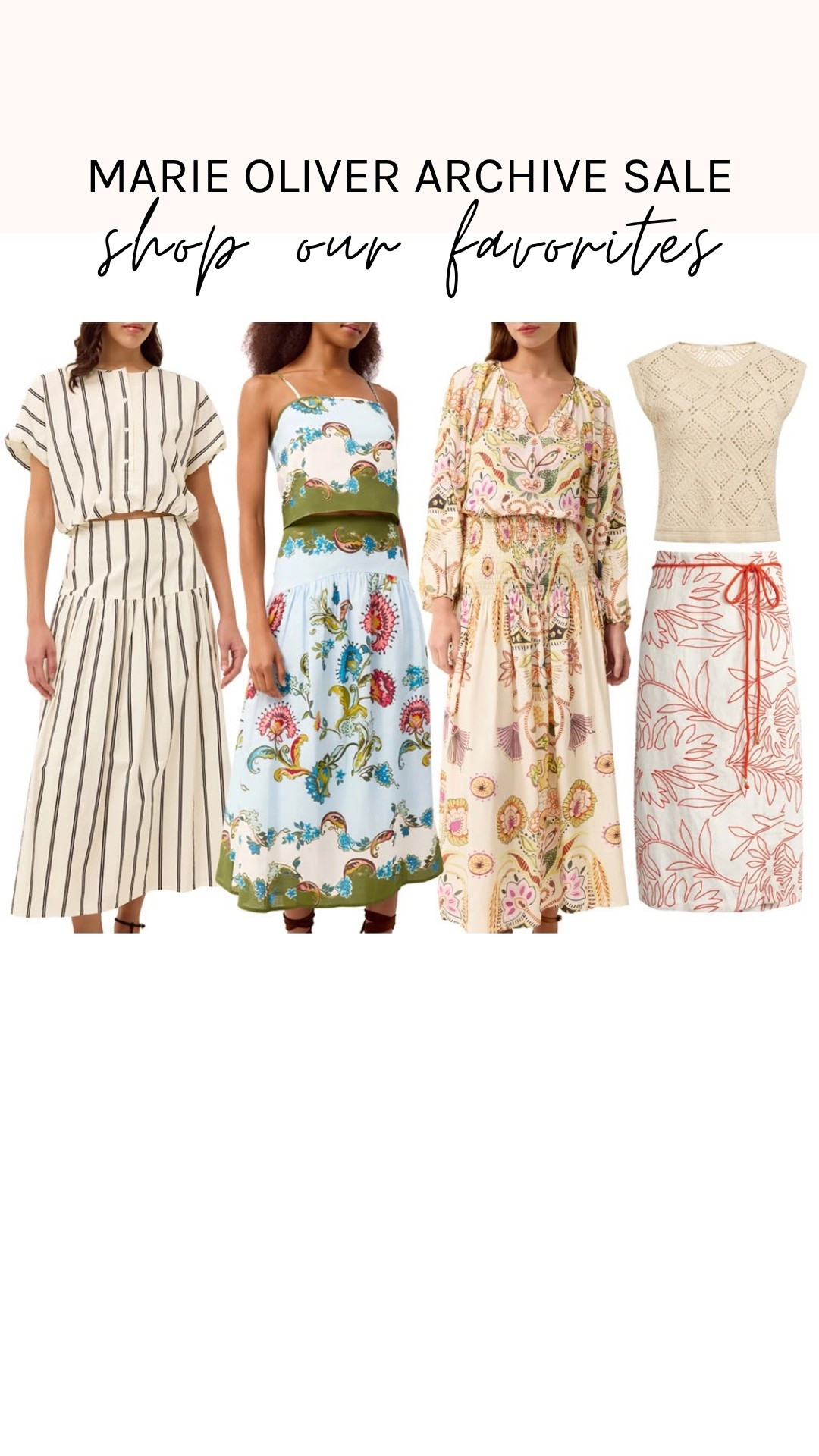 While you’re shopping, don’t miss Marie Oliver’s Archive Sale. Enjoy up to 70% off amazing wear-now picks.

#LTKSaleAlert