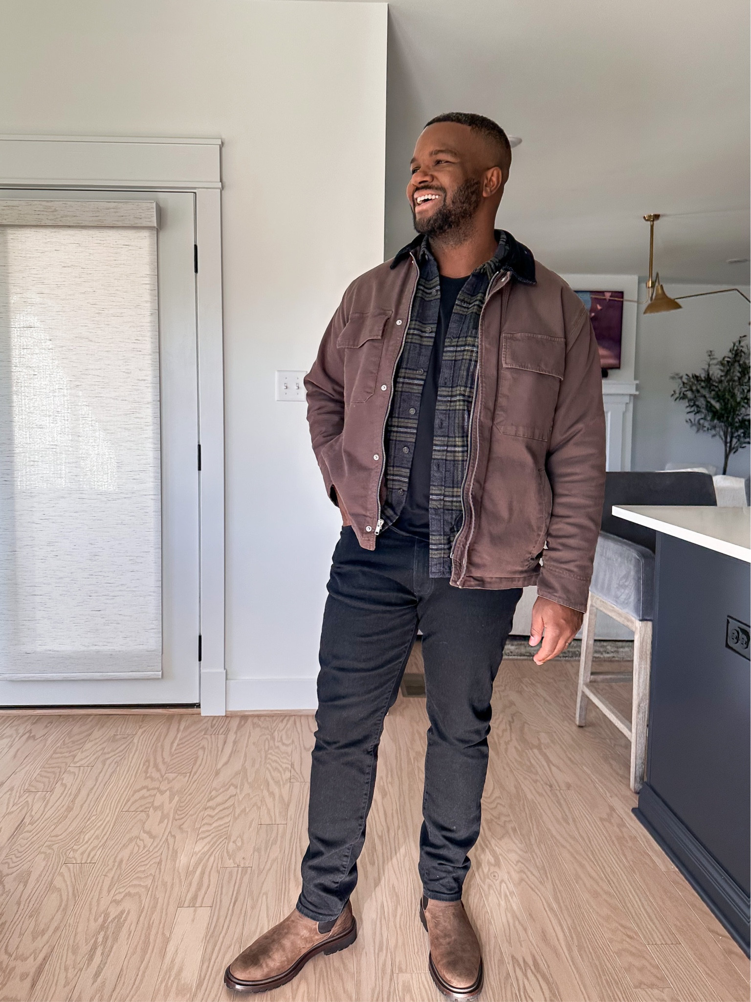 Code AFNENA for an additional 15% off on TOP of the 30% OFF sitewide sale at Abercrombie! 

Sizing:  Tre is 6’0” and typically wears a XL top, and 36x32 bottoms

Jacket: L (runs slightly large, size down for a classic fit)
Flannel: L (runs slightly large, size down for a classic fit)
Black jeans: 36x32 - TTS







Abercrombie code
Black Friday sale
Men’s outfit
Gifts for him
Men’s winter outfit
Abercrombie outfit

#LTKmens #LTKCyberweek #LTKstyletip