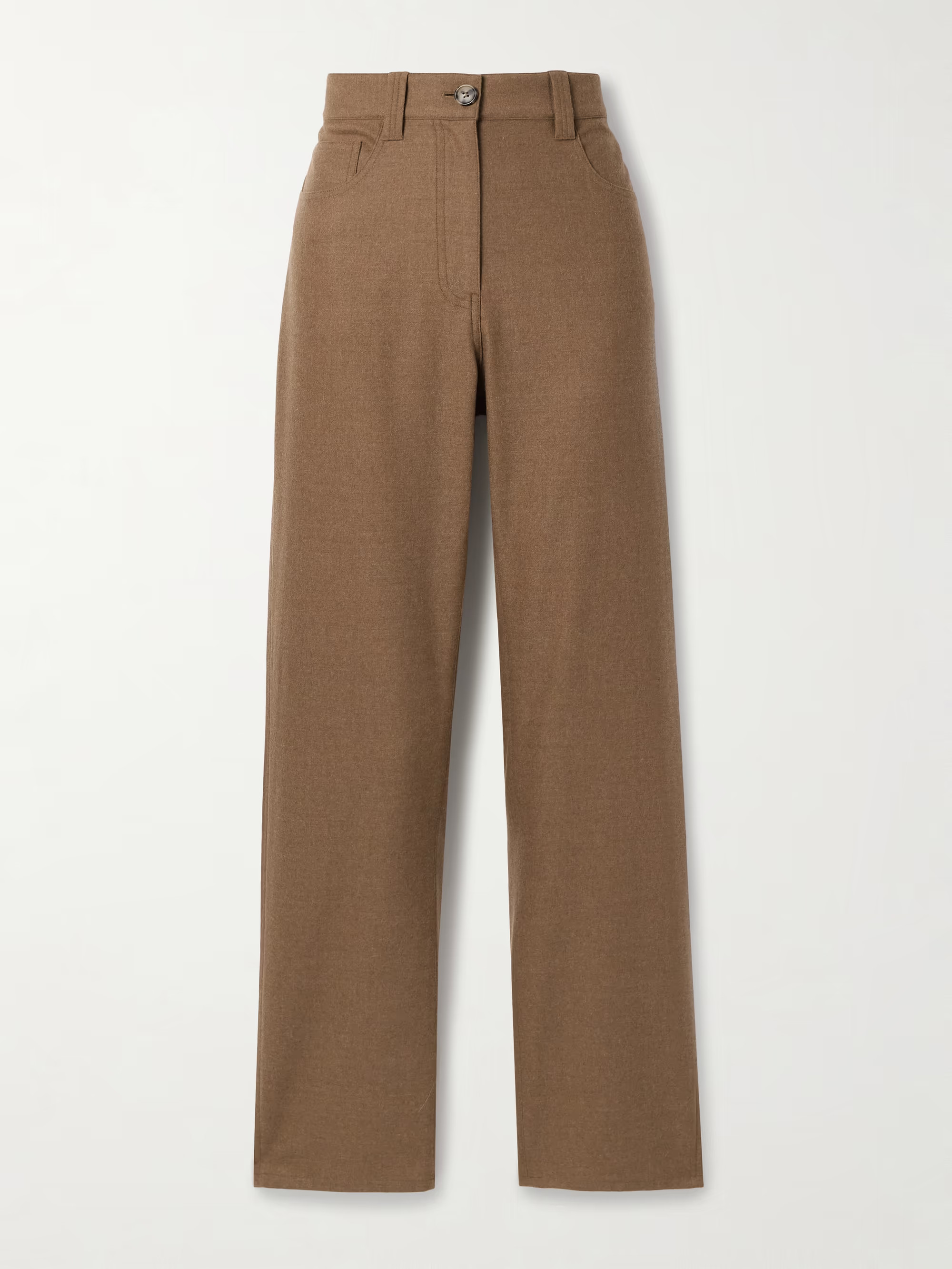 Callum brushed-wool straight-leg pants | NET-A-PORTER (US)