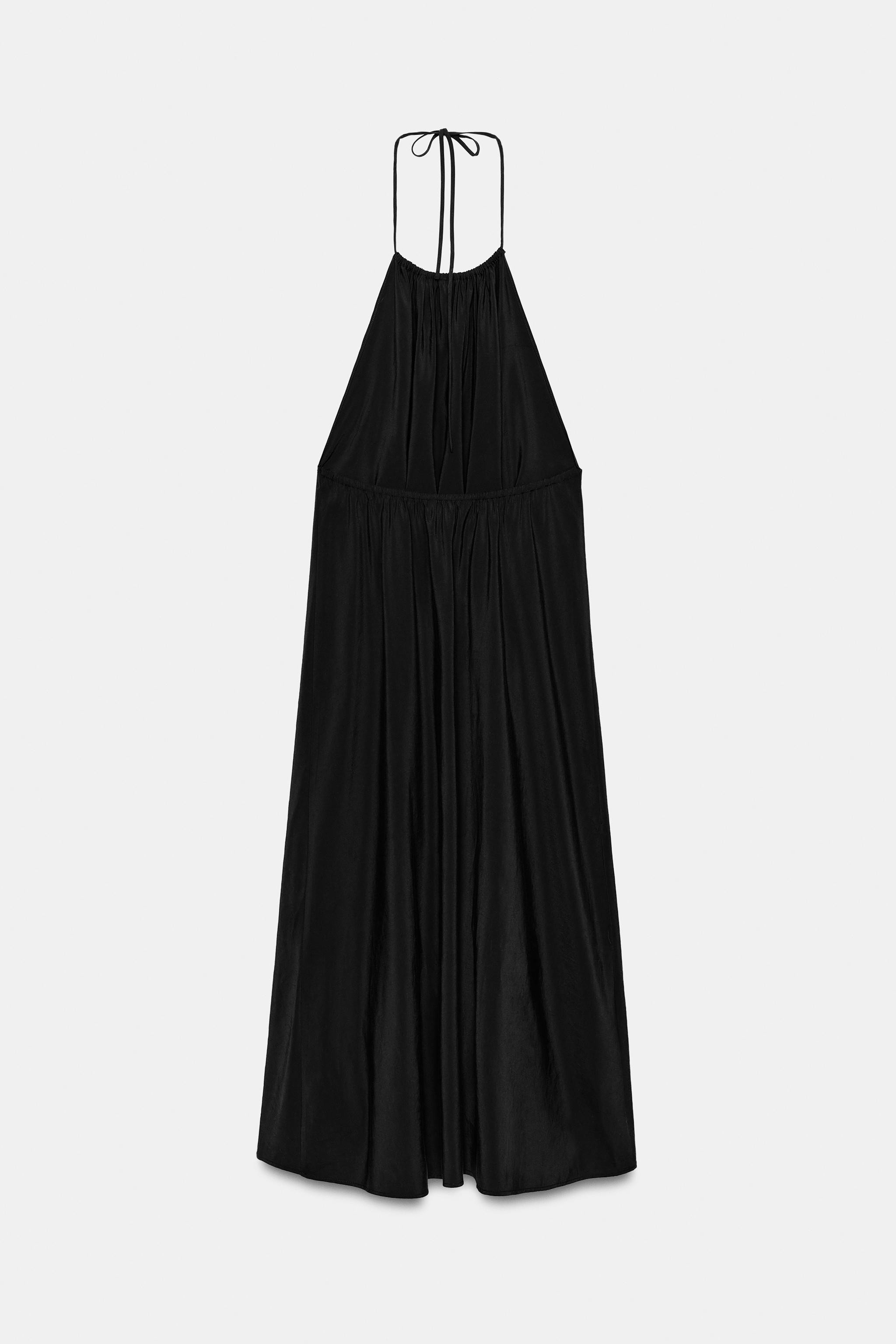 FLOWY HALTER DRESS | Zara US