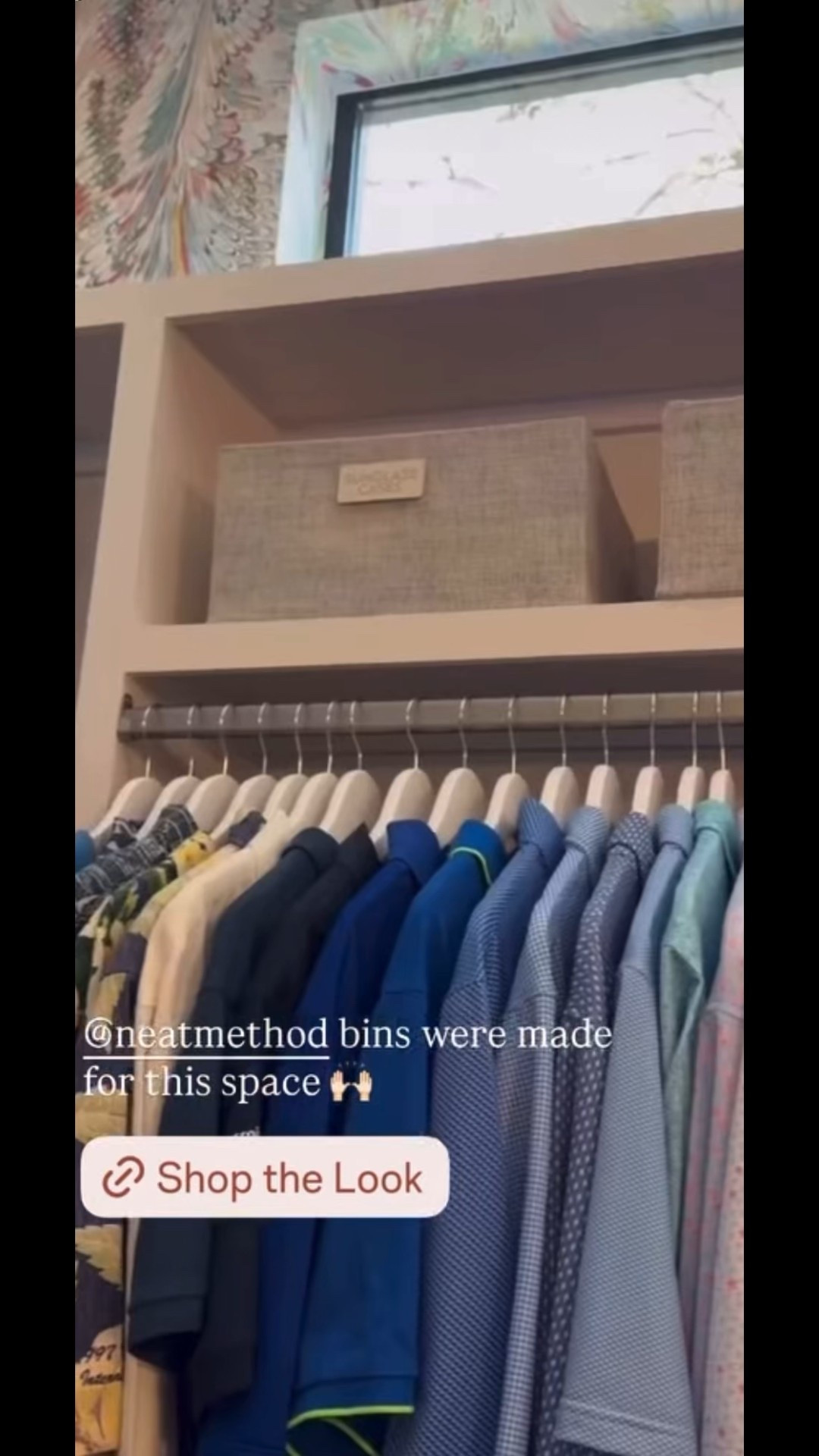 NEAT Method Oxford Bins were made for this space 🙌🏻

#LTKMens #LTKHome