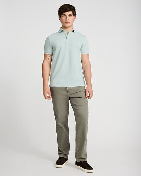 X-logo Perfect Pima Cotton Pique Polo | Express