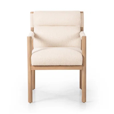 Kiano Dining Armchair, Charter Oatmeal | Wayfair North America