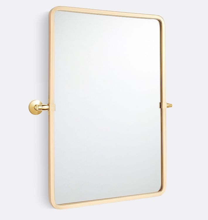 Eastmoreland Rounded Rectangle Pivot Mirror | Rejuvenation