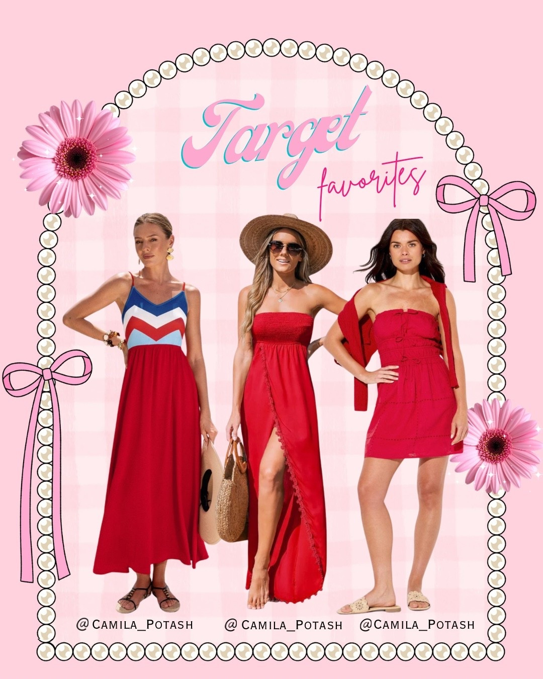 Target is seriously winning lately with the red dress moment ❤️ Found so many cute summer dresses that give effortless vacation, brunch, beach day, and date night vibes without looking overdone. I’m obsessed with how easy these pieces are to style with sandals, gold jewelry, woven bags, and oversized sunnies.

If you’ve been looking for affordable summer fashion finds, these are definitely some of my current Target favorites ✨ Which one would you wear first?

#TargetStyle #TargetFinds #TargetFashion #SummerDress #RedDress #VacationOutfits #BeachVacationStyle #AffordableFashion #LTKStyle #LTKFashion #SummerOutfits #CasualChic #FashionFinds #ResortWear #BrunchOutfit #EverydayStyle #TargetHaul #StyleInspo #WomenFashion #SummerFashion2026

Target dresses, summer dresses, vacation outfits, affordable fashion, resort wear, beach vacation outfits, casual chic outfits, red dress outfit ideas, Target style finds, women’s fashion, LTK fashion, summer style inspiration, trendy dresses, feminine style, effortless outfit

#LTKootd #LTKmomlife #LTKSeasonal