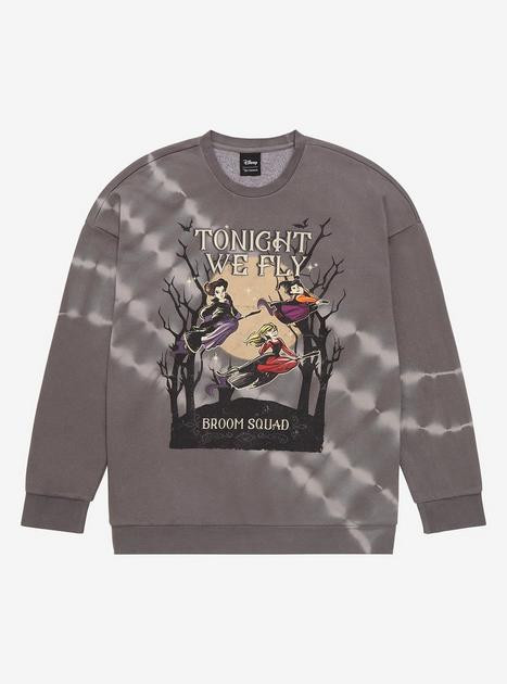 Our Universe Disney Hocus Pocus Sanderson Sisters Broom Squad Crewneck - BoxLunch Exclusive | BoxLunch