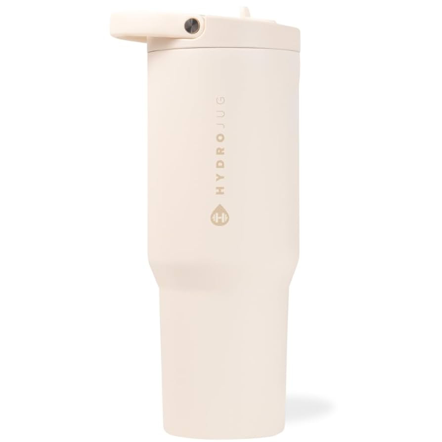 HydroJug Sport - Stainless Steel Tumbler with Straw, Vacuum Insulated, 40oz Leakproof Water Bottl... | Amazon (US)