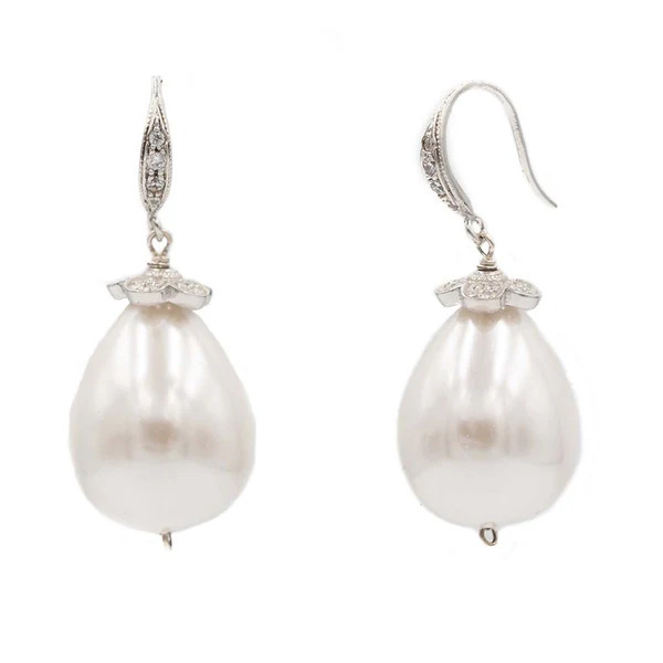 Adele Earring, Silver | Hazen & Co