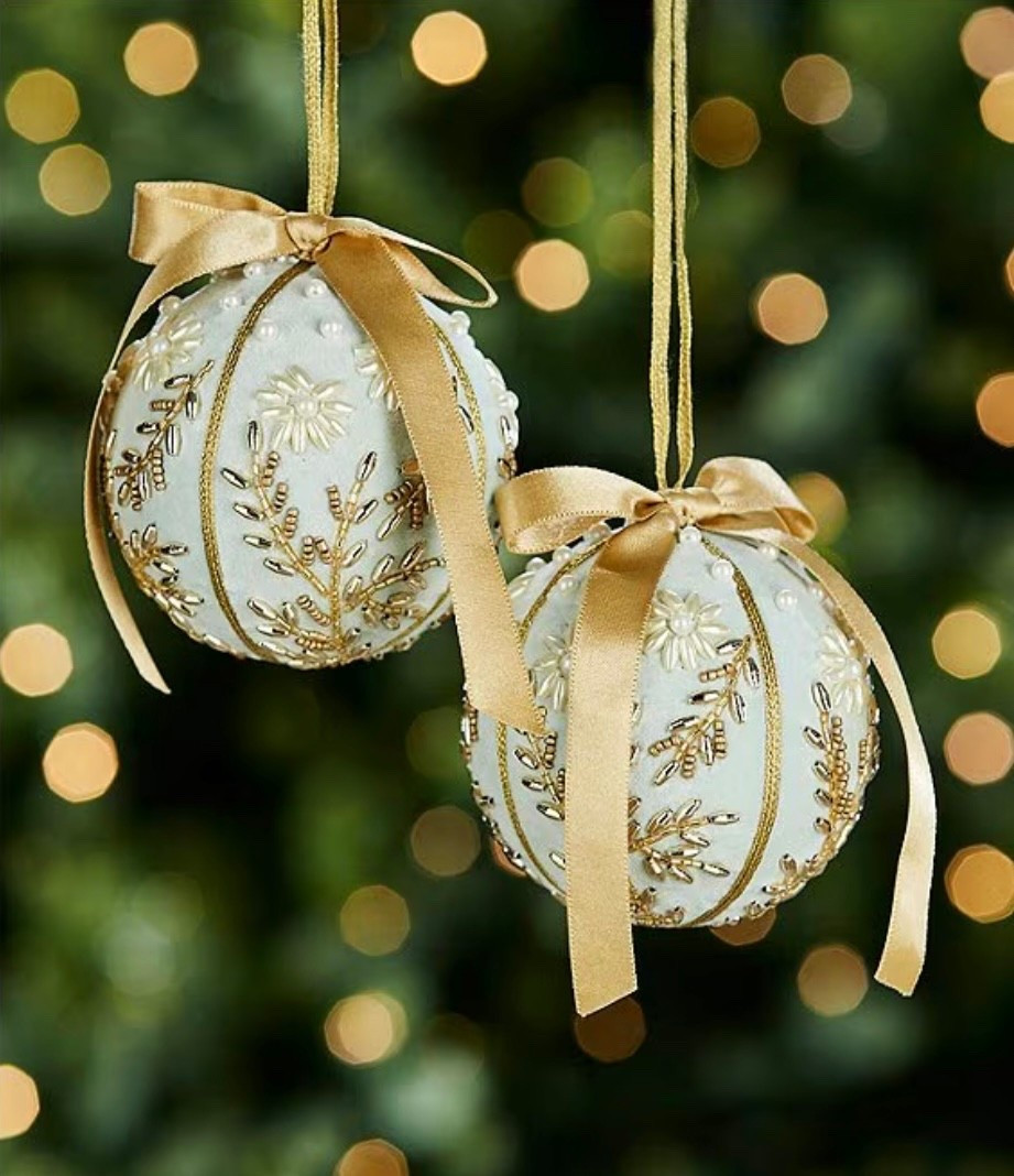 Southern Living Ornate Ornaments 
🤍

#LTKHoliday #LTKFindsUnder50 #LTKSeasonal