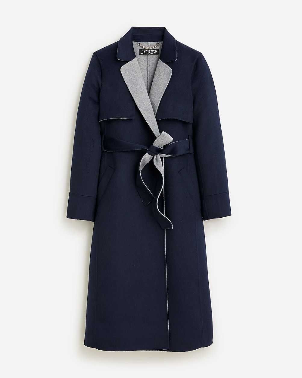 Harriet trench coat in double-faced blend | J.Crew US