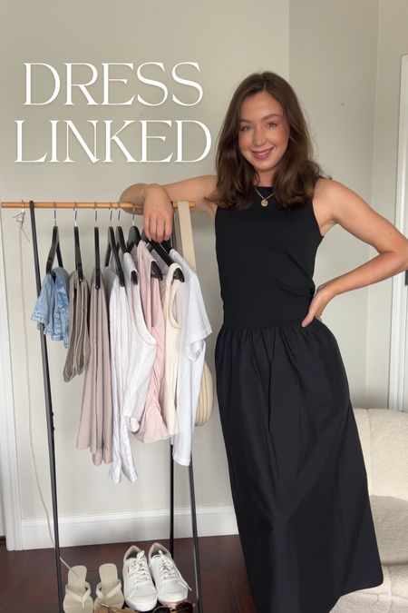 linking my black drop waist dress & the capsule wardrobe I’m standing next to is saved in my ‘summer capsule’ collection here on the LTK app! 

#LTKSeasonal #LTKstyletip #LTKfindsunder50