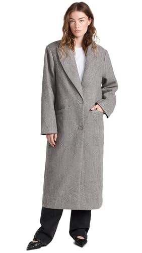 Lioness Women's Olsen Coat, Slate, Grey, XXXL | Amazon (US)