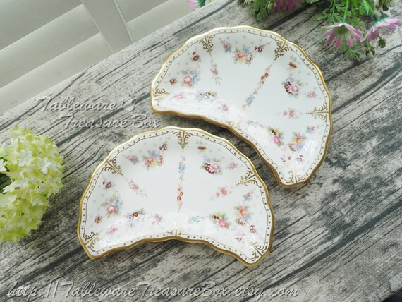 1pc - Royal Crown Derby "Royal Antoinette" Crescent Salad Plates | Etsy (US)