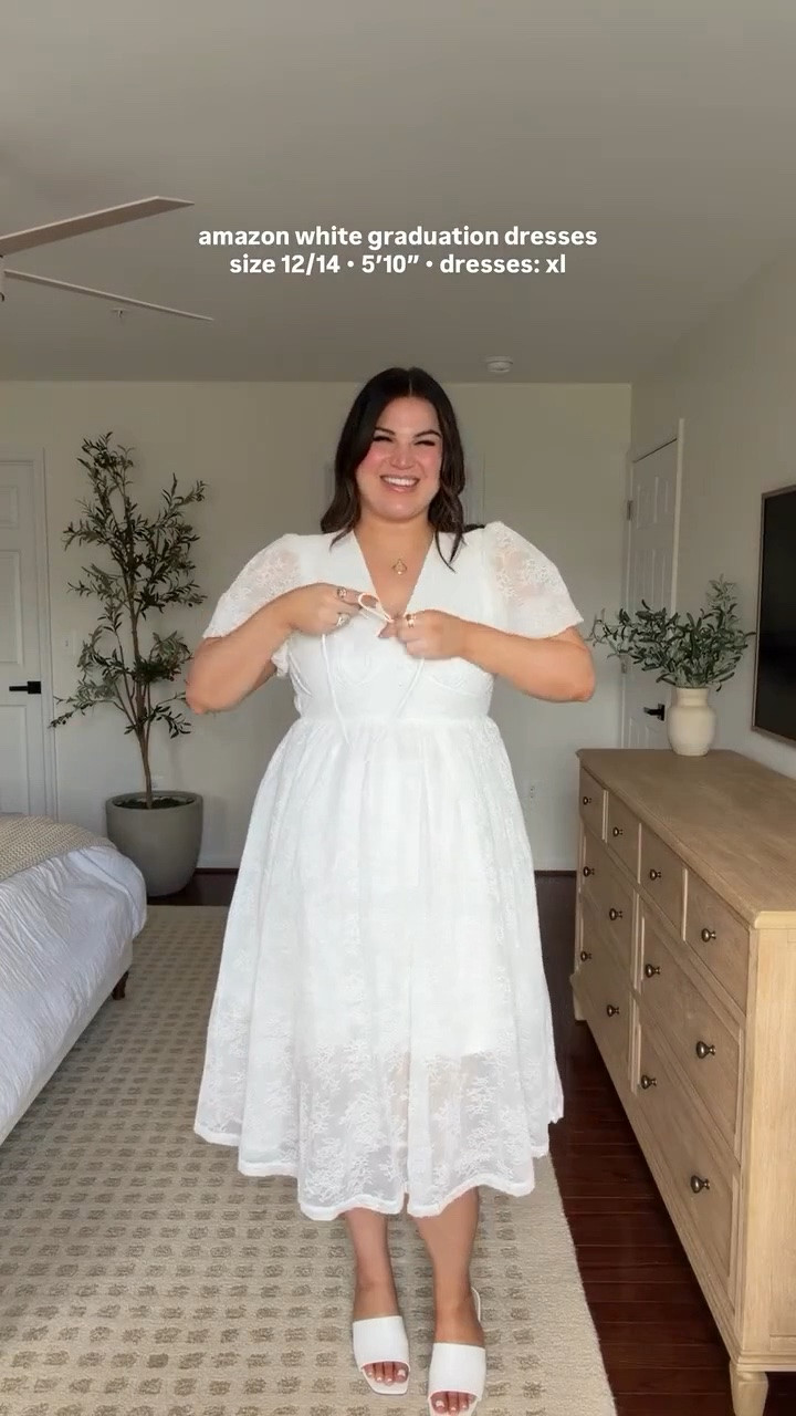 White dresses from Amazon for the graduate!

#LTKMidsize #LTKTall #LTKSeasonal