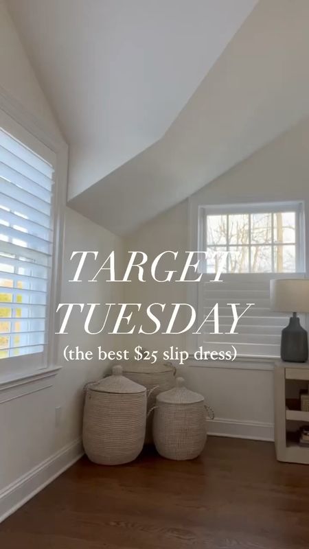 @Target Tuesday Haul  🎯 #ad I found the best, classic slip dress and it’s only $25 and comes in several colors @TargetStyle #TargetPartner #Target

#LTKHoliday #LTKfindsunder50 #LTKstyletip