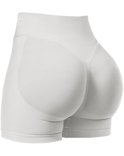 Aoxjox Impact Seamless Workout Biker Shorts for Women Hidden Scrunch Low/High Waisted Athletic Ru... | Amazon (US)