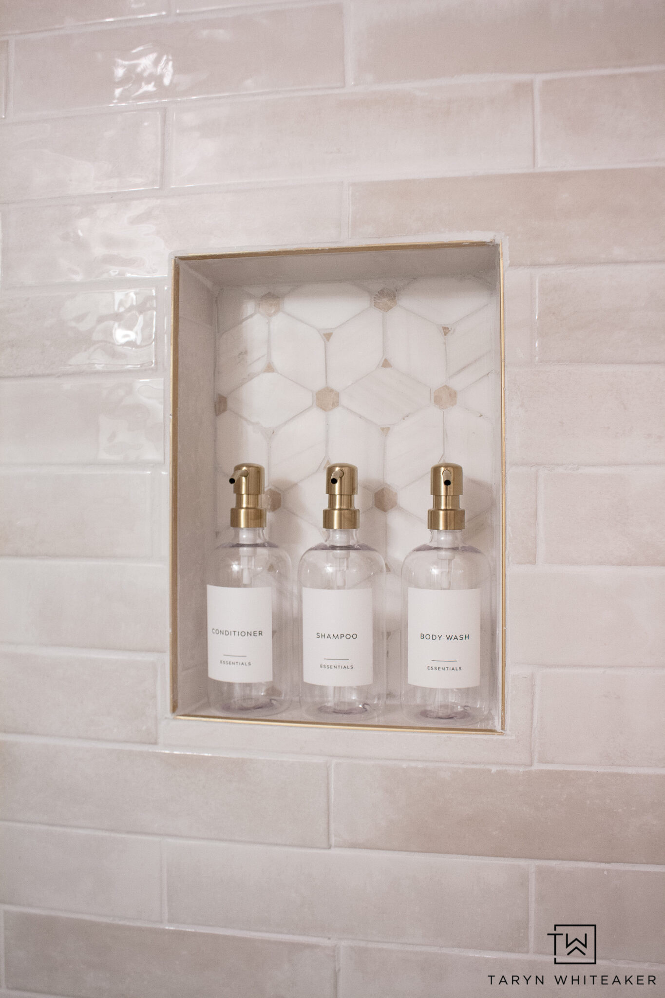 One of my favorite bathroom makeovers! The mix of warm wood tones, crisp white + brass is so good.

#LTKSeasonal #LTKHome