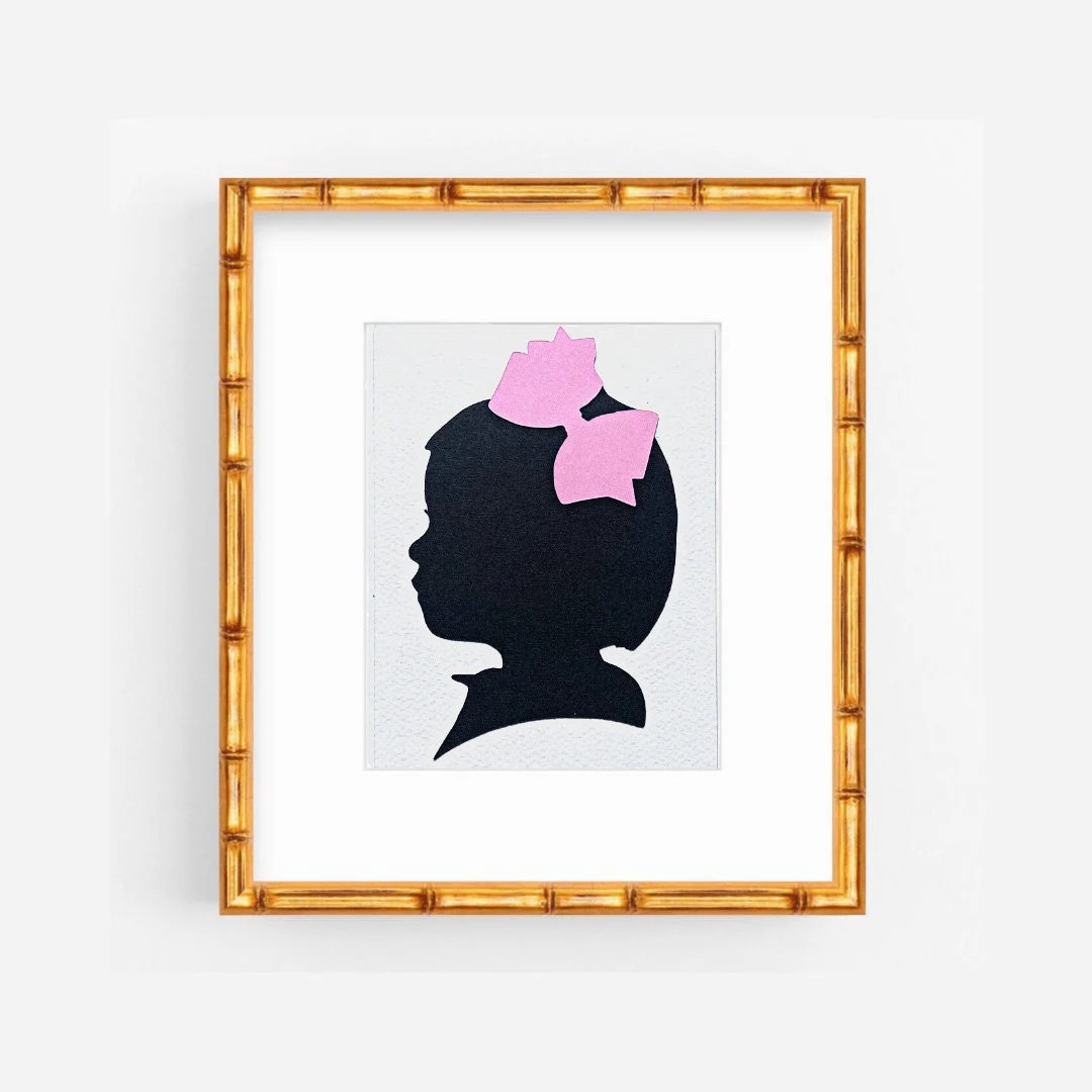 Custom Handcut Silhouette Portrait  Custom Family Portrait - Etsy | Etsy (US)