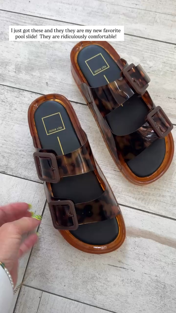 I had no idea they would be as comfy as they are!  Obsessed with these summer sandals.

#LTKmomlife #LTKSeasonal #LTKSwim