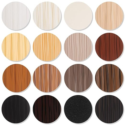 864 Pieces Screw Covers Wood Stickers for Furniture, 0.83 Inch Screw Hole Stickers Waterproof PVC... | Amazon (US)