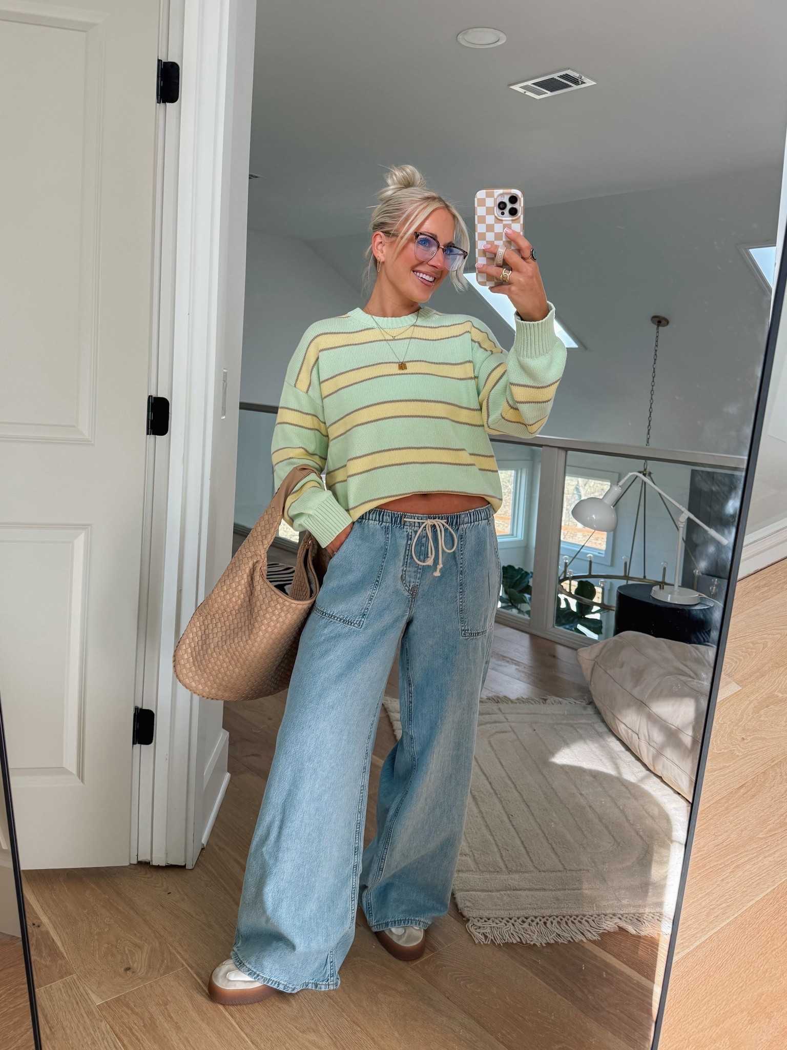 Small in top and jeans! 

#LTKgrwm #LTKSeasonal