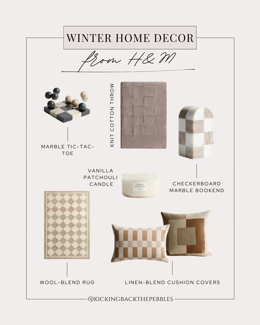 Winter home decor from H&M Home. Neutral winter decor in warm beige and brown tones, perfect for cozy living rooms, bedrooms, and reading corners. Affordable home accessories that work with modern, minimalist, Scandinavian, and neutral interiors.

All winter decor items are linked and ready to shop!

#HMHome #WinterHomeDecor #LTKFinds #NeutralHome #CozyHome #ModernHomeDecor #HomeAccessories #WinterStyling 

 #LTKSeasonal #LTKHome