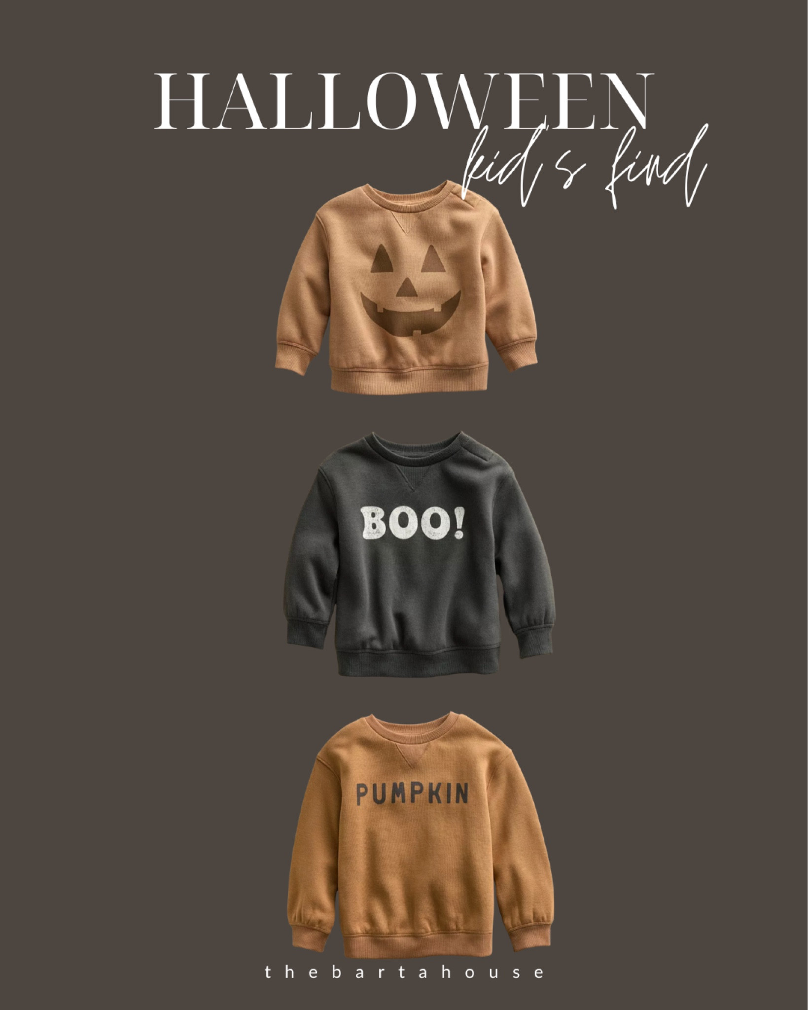 The CUTEST kid’s Halloween sweatshirts! 🍂🎃🤍🙌🏻

#LTKKids #LTKFindsUnder50