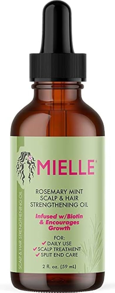 Mielle Rosemary Mint Scalp & Hair Oil 2oz, clear | Amazon (UK)