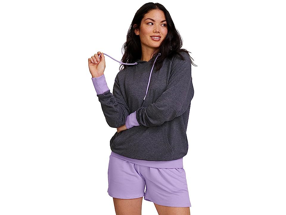 Jambys House Hoodie (Gray/Lavender) Clothing | Zappos