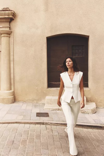 INTERLOCK FLARE TROUSERS | Zara UK