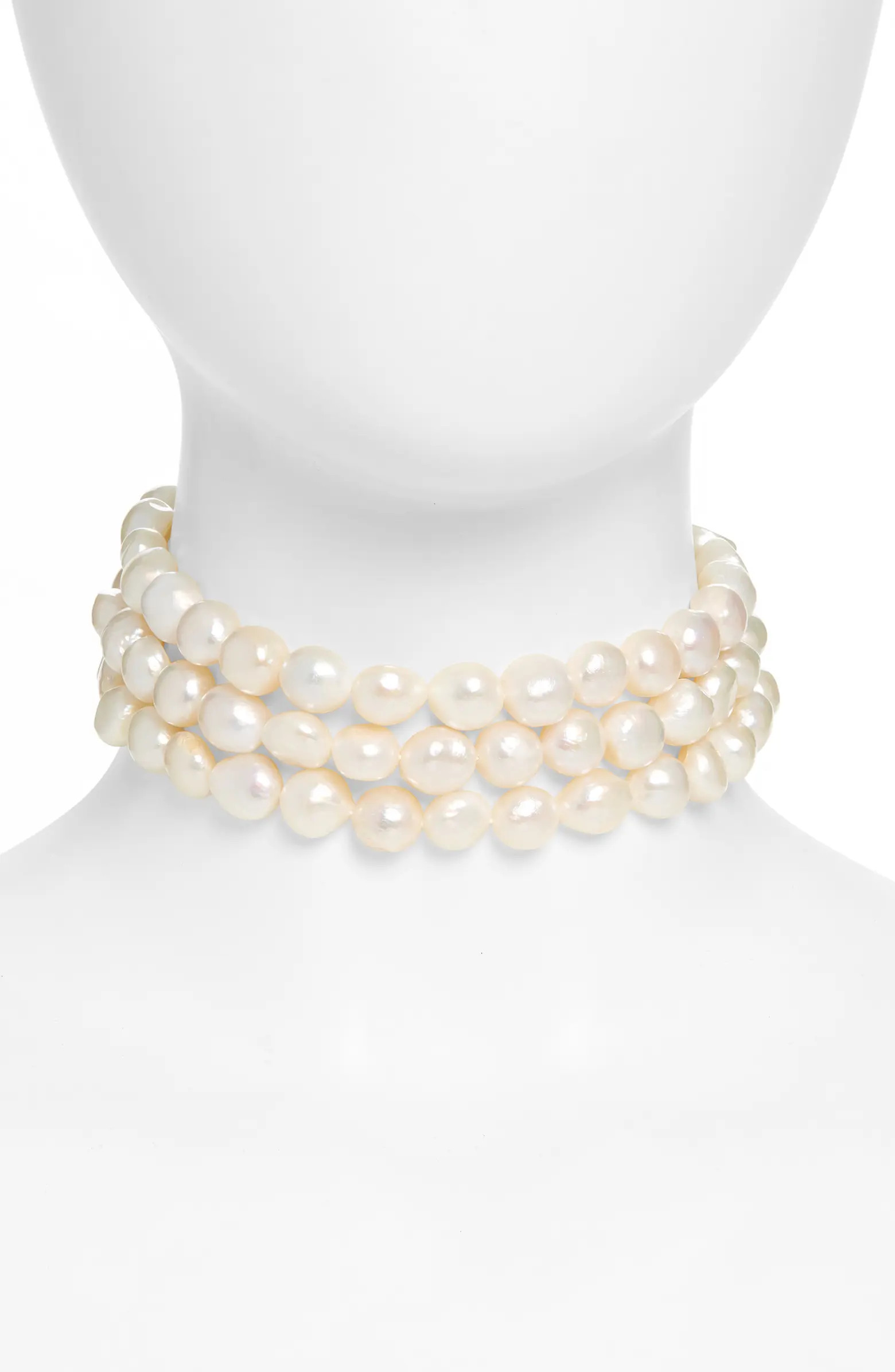 Cult Gaia Nora Freshwater Pearl Choker | Nordstrom | Nordstrom