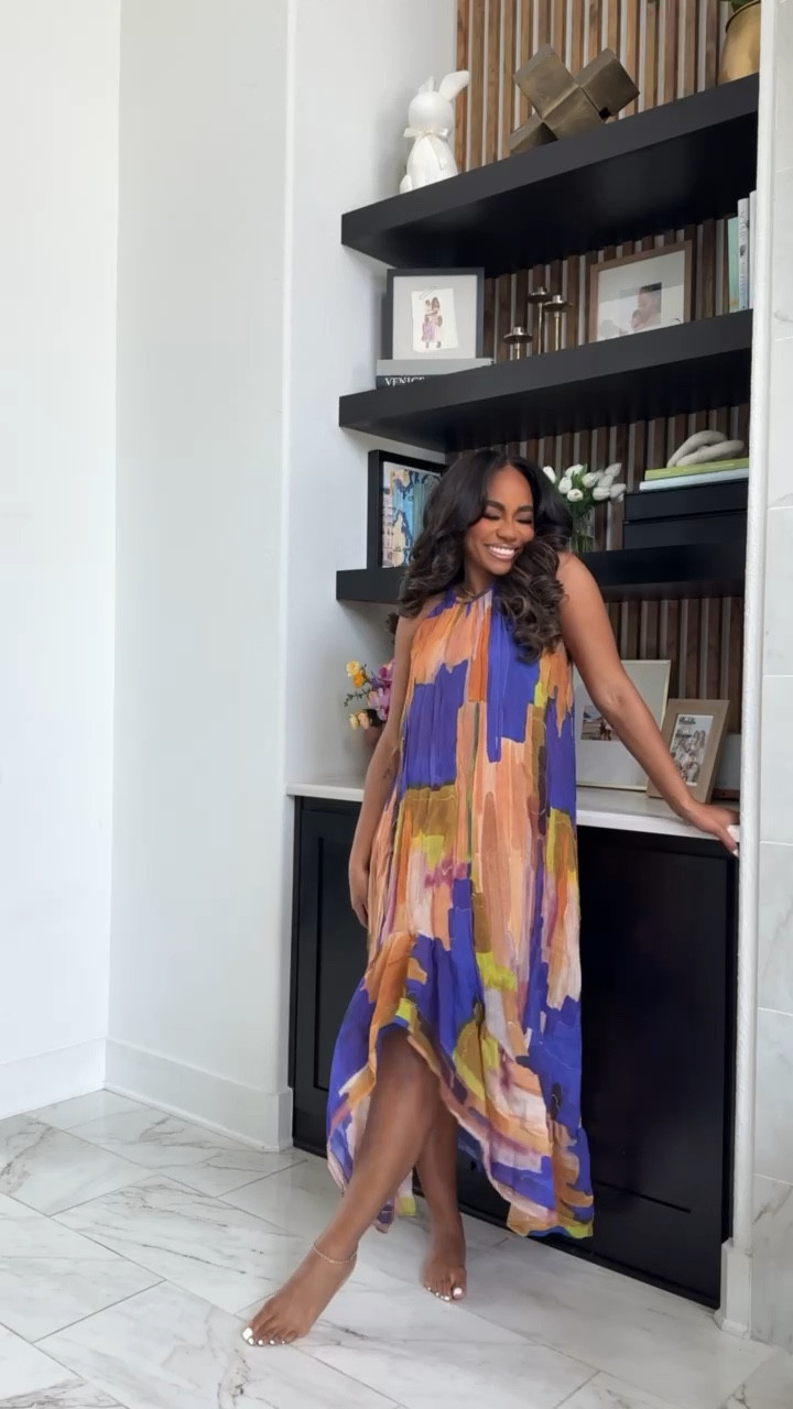 vacation outfits beach. Asymmetric printed colorful dress is perf for warm climates!

#LTKSwim #LTKTravel #LTKootd