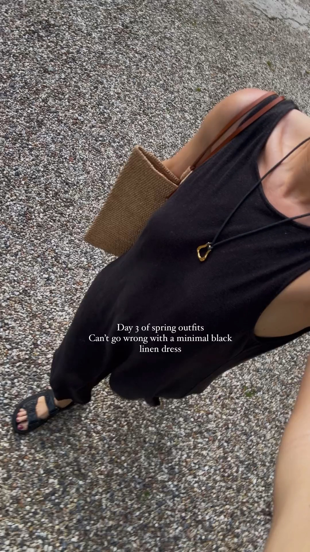 Day 3 of spring outfifs. Nothing beats the comfort or simplicity of a long/linen black dress (LBD redefined) 

#LTKsummer #LTKstyletip #LTKuk