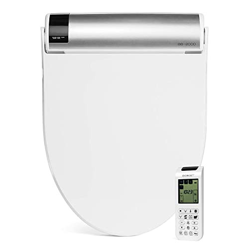 Bio Bidet BB2000 Bliss Electric Bidet Toilet Seat, Warm Water with Air Dryer, Heated Seat with Sensor and Slow Close Lid, Night Light, Remote Control, Elongated, White | Amazon (US)