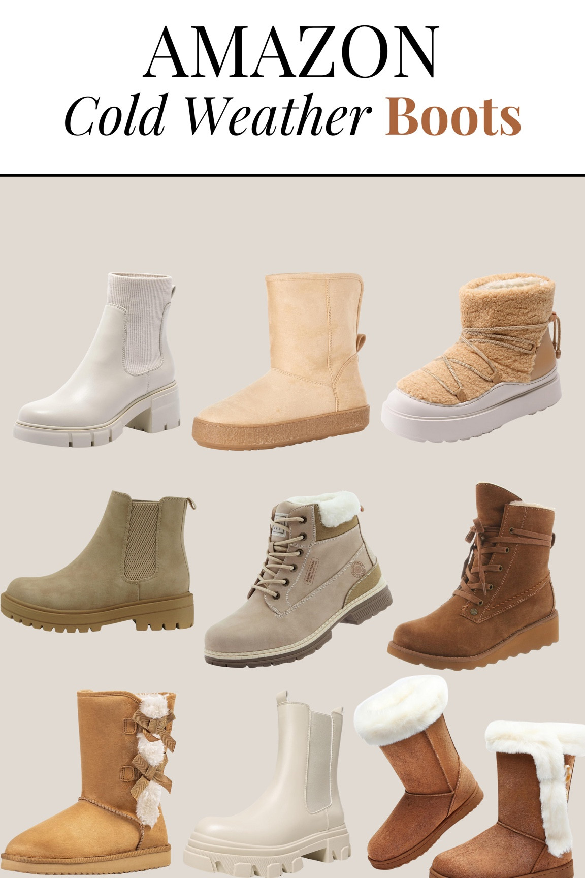 Step into warmth and style with our curated collection of Cold Weather Boots! Explore cozy and stylish winter boots that blend comfort and fashion seamlessly. Elevate your cold-weather wardrobe with these must-have boots that not only keep you warm but also make a chic statement. Discover the perfect pair to conquer the chilly season in style! ❄️👢 #WinterBoots #CozyFashion #StylishFootwear

#LTKU #LTKSeasonal #LTKstyletip
