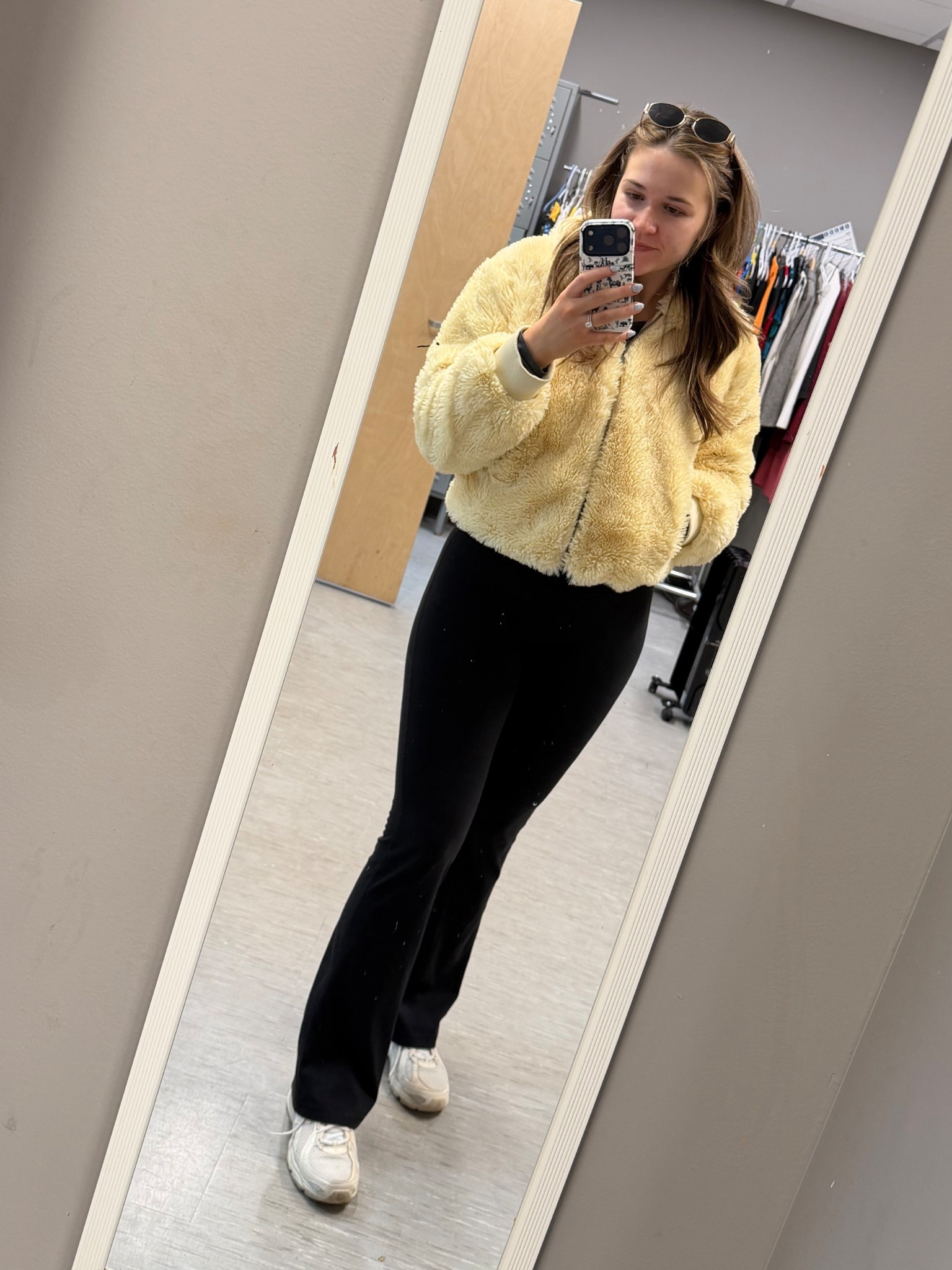 Keeping it cozy on a rare off-air day ✌🏼💛

#LTKdayinmylife #LTKootd #LTKActive