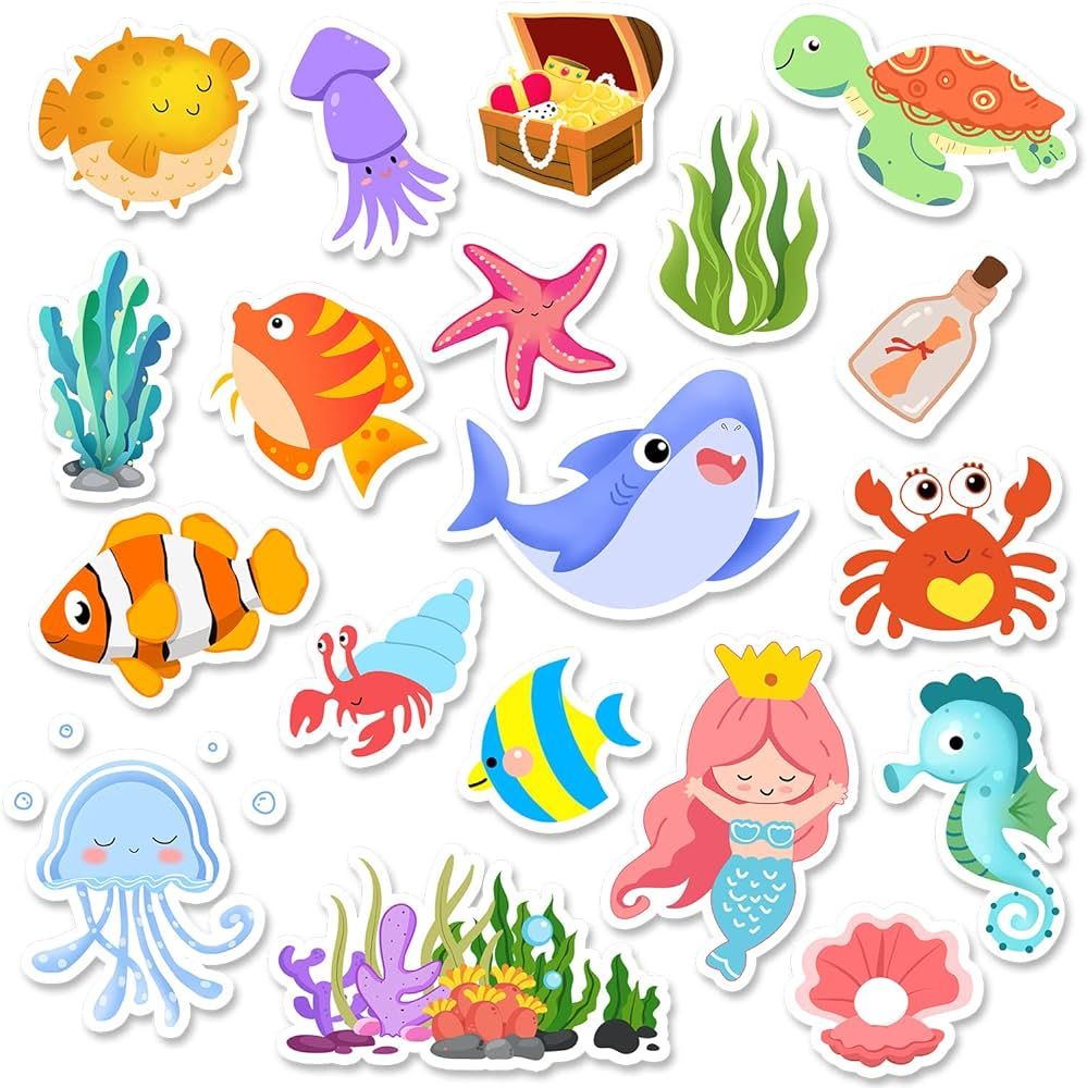 Window Clings Stickers for Kids Window Gel Clings Decals Thick Gel Clings Toddlers and Adults Cla... | Amazon (US)