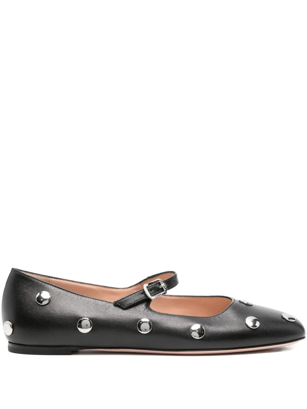 Bally studded ballet flats - Black | Farfetch Global