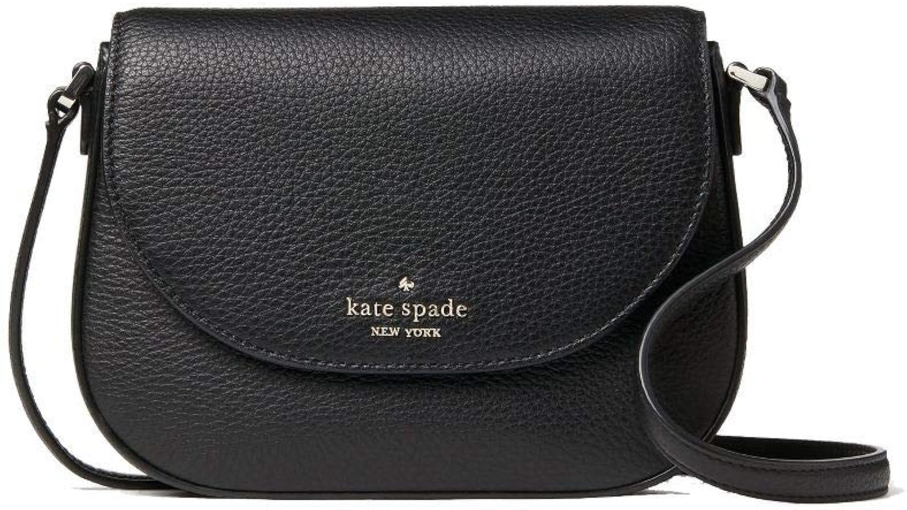 Kate Spade New York Leather Leila Mini Flap Crossbody Shoulder Bag | Amazon (US)