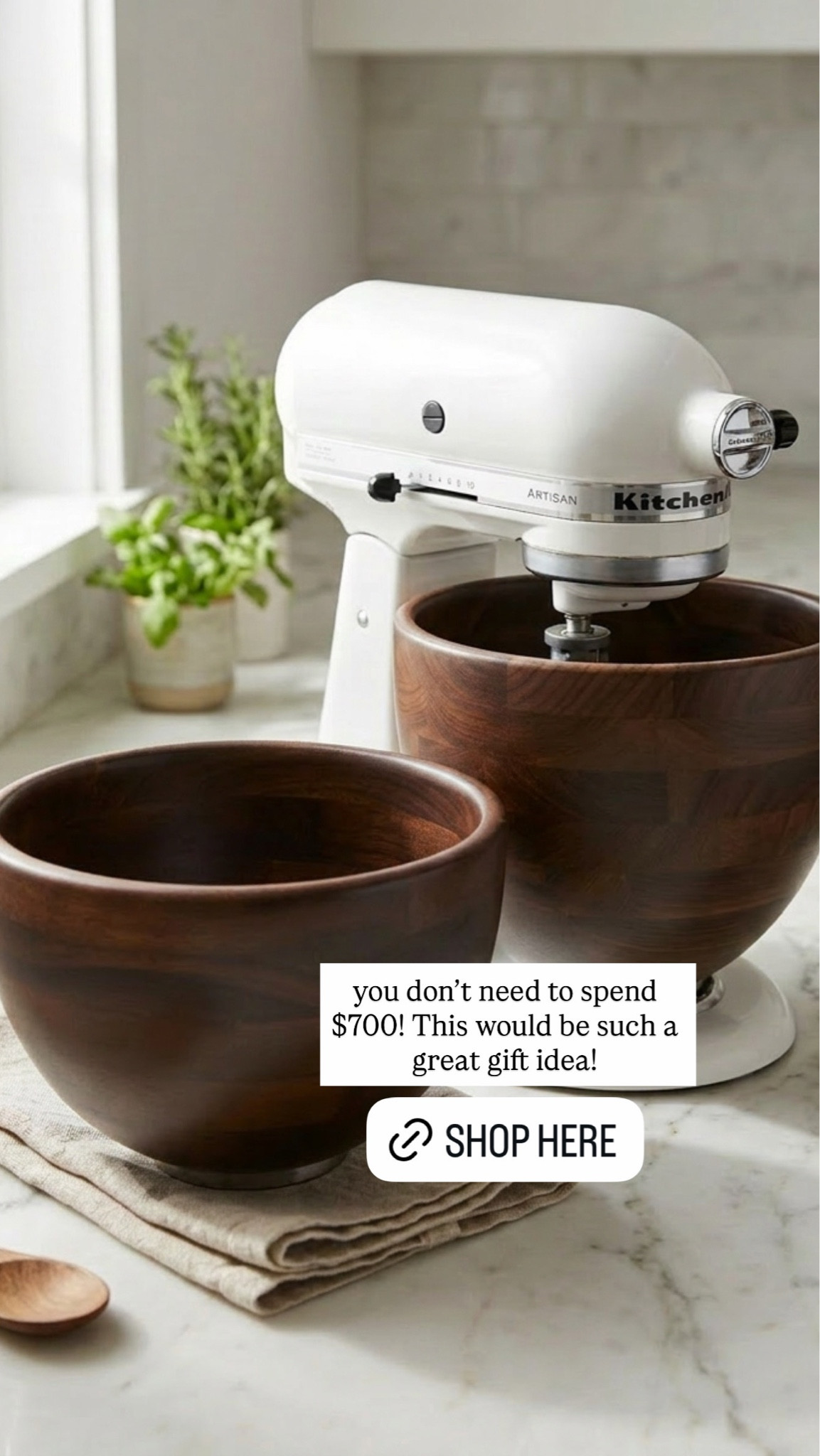 Amazon wood mixing bowl 

#LTKHome #LTKmomlife #LTKU