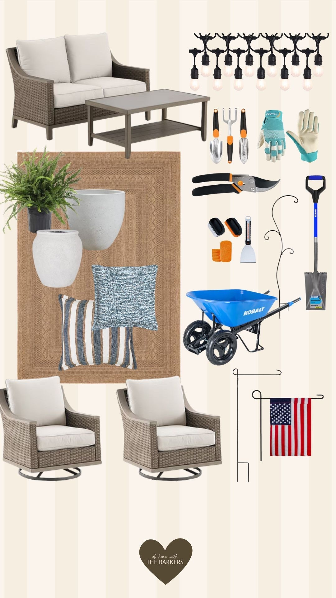 #ad Almost outdoor time. Prepping my outdoor spaces so I am ready to decorate when the pollen is gone. All my favorite finds are from @loweshomeimprovement #lowespartner 

#LTKdayinmylife #LTKHome