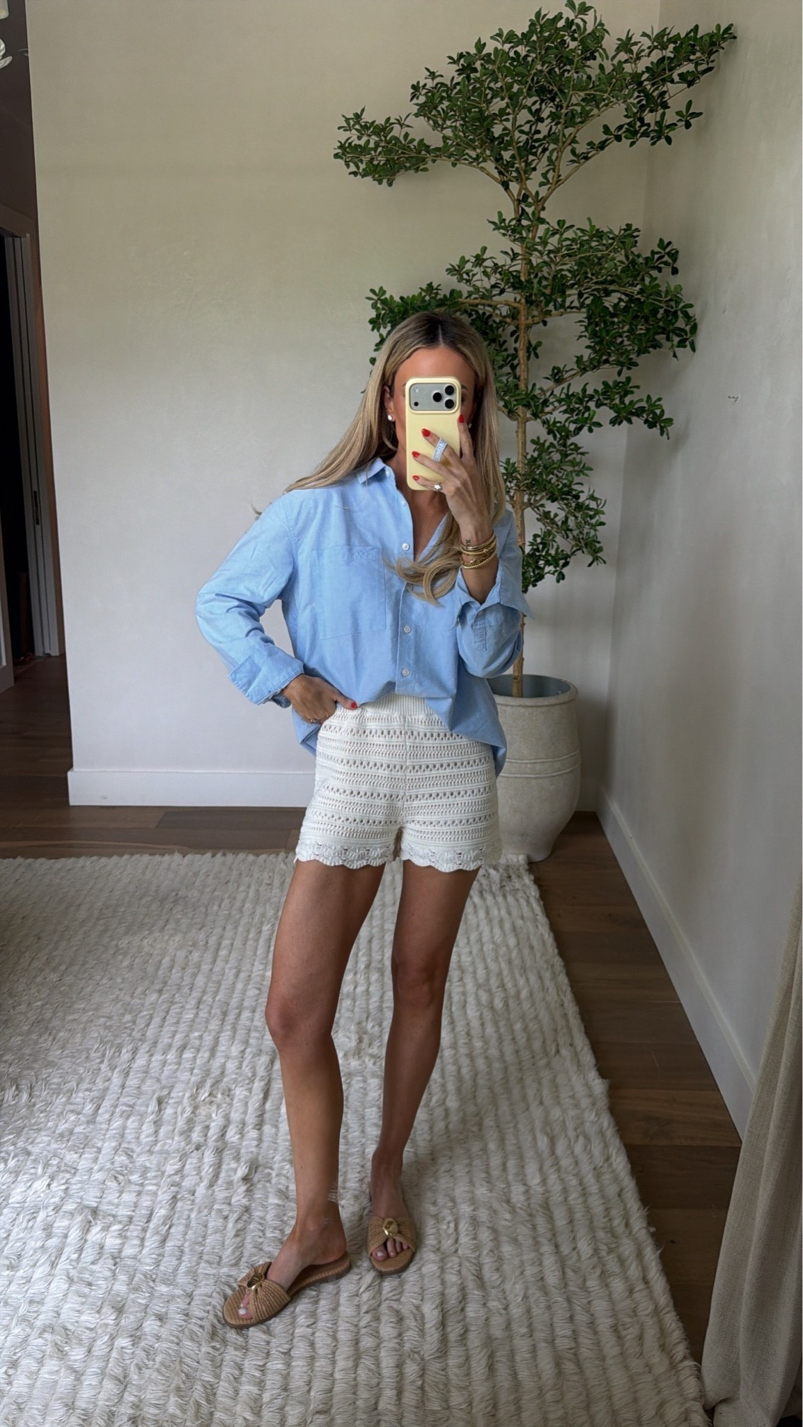 Wearing a M in the shirt 
XS in shorts