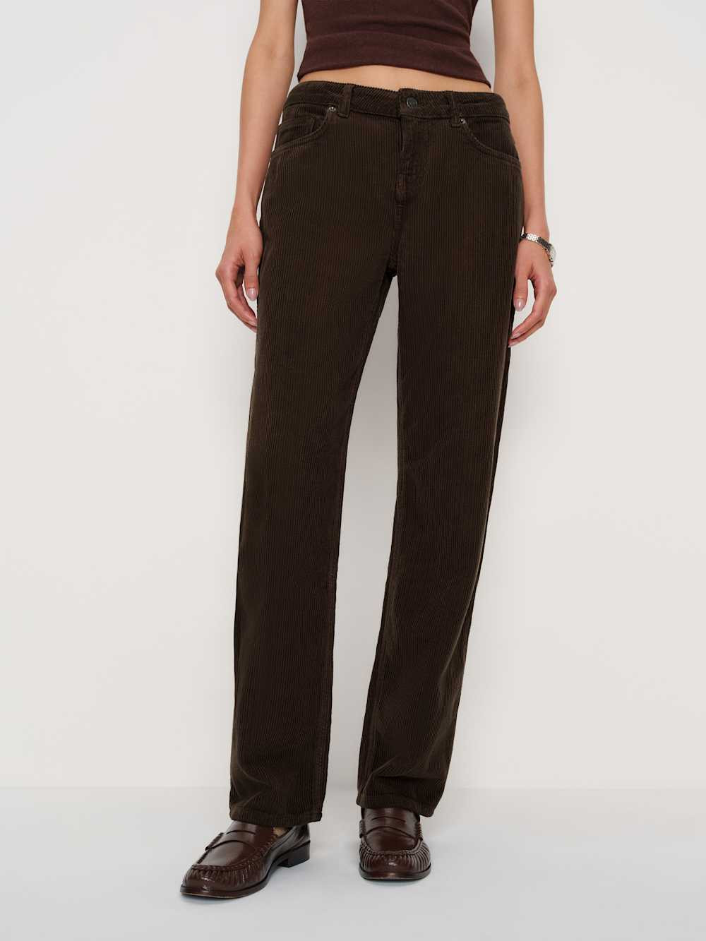 Charlee Low Rise Straight Leg Jeans | Reformation (Global)