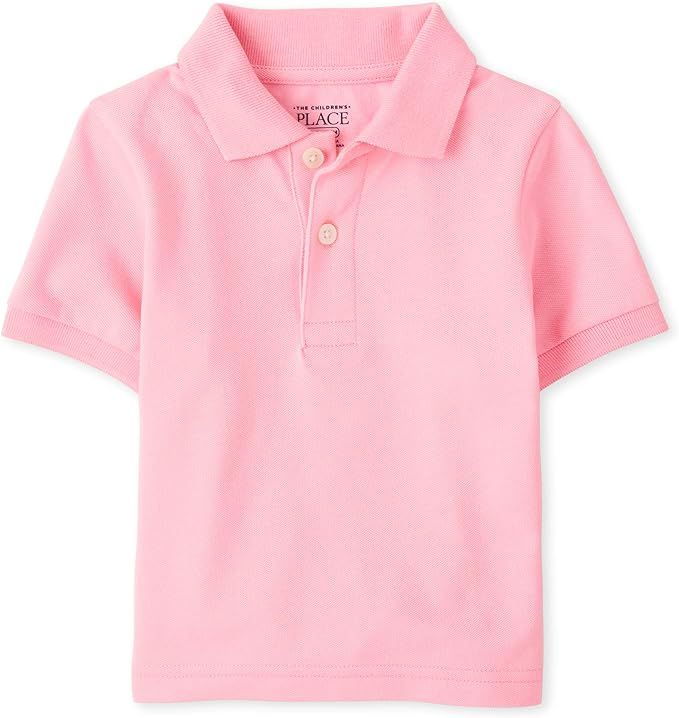 The Children's Place Baby Boys' and Toddler Short Sleeve Polos | Amazon (US)